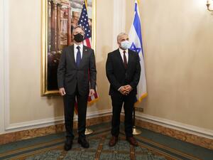 وزير الخارجية الأمريكي يلتقي نظيره الإسرائيلي بواشنطن