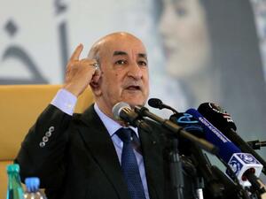  الرئيس الجزائري عبد المجيد تبون