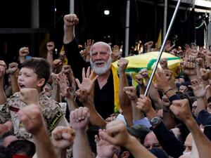 تشييع قتلى حزب الله وامل