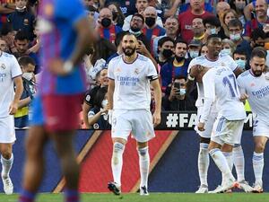 ريال مدريد يتغلب على برشلونة في الكلاسيكو