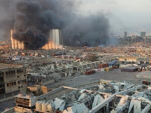 عون طلب صور روسية لانفجار بيروت 