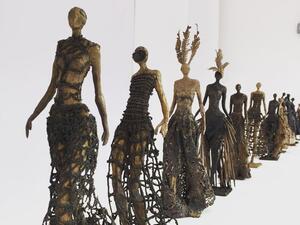 New collection of bronzes, 18 in total, all inspired by Dior designers past and present.