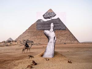 Giza’s pyramids were given new life earlier this week when the multidisciplinary arts entity Art D’Egypte opened “Forever is Now” on Oct. 21.