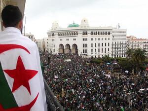 Protest in Algiers 