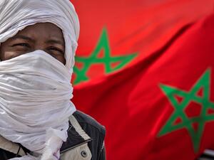 Independence movement leader of Western Sahara Brahim Ghali