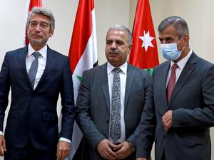 Jordan, Syria and Lebanon reached a final draft for a contract to provide Lebanon with Jordanian electricity through Syria