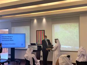 جامعة جورجتاون الشريكة لمؤسسة قطر تقدم برنامج ماجستير للمعهد الدبلوماسي بوزارة الخارجية القطرية
