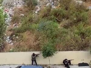 اشتباكات عنيفة في منطقة الطيونة في بيروت