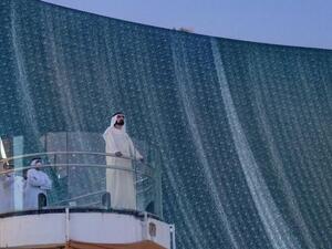 تقع شلالات إكسبو 2020 دبي في منطقة خاصة، بين ساحة الوصل و حديقة اليوبيل، وتم تنفيذها من قبل شركة "دبليو إي تي ديزاين"،