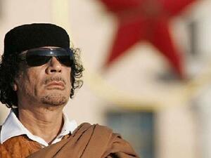  الزعيم الليبي الراحل معمر القذافي