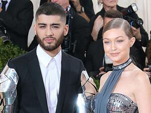 جيجي حديد وزين مالك