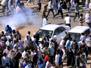 احتجاجات في العاصمة الخرطوم