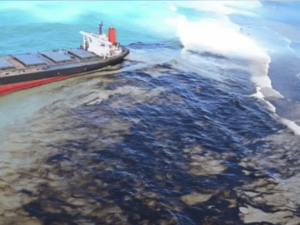 تسرب نفطي في ليبيا