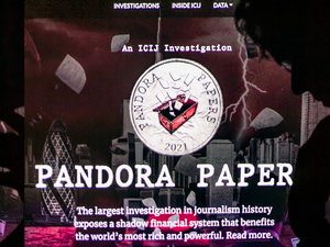 The "Pandora Papers" investigation involving some 600 journalists from media including The Washington Post, the BBC and The Guardian is based on a leak of some 11.9 million documents from 14 financial services companies around the world.