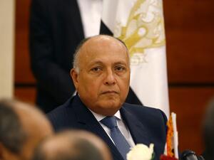  وزير الخارجية المصري سامح شكري