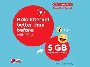 Ooredoo تضمن بقاء عملائها على اتصال دائم عبر باقات’هلا‘ المضافة للإنترنت 