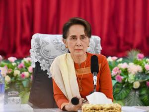 visit between a Southeast Asian envoy and deposed leader Aung San Suu Kyi denied