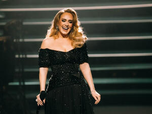Adele tweeted about the emotional moment