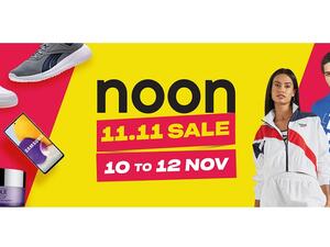 noon.com Kicks off Giant 11.11 Sale With up to 70% Off Thousands of Products