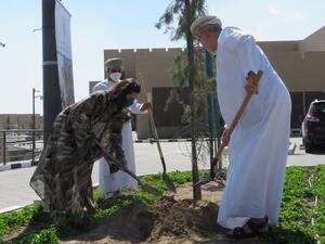 ESO and Partners Plant Juniper Trees in Remembrance of Board Member Dareen Mehdi