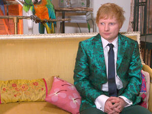 Sheeran performed 'Shivers' from his latest album 