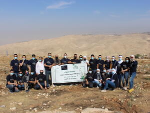 بنك الأردن يزرع 500 شجرة بالتعاون مع الجمعية العربية لحماية الطبيعة