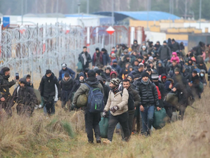 On the Polish-Belarus border 