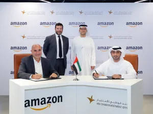 أمازون تتعاون مع مكتب أبوظبي للاستثمار لإنشاء مركز لوجستي فائق التطور