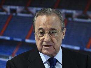 Real Madrid president Florentino Perez (Photo: AFP)