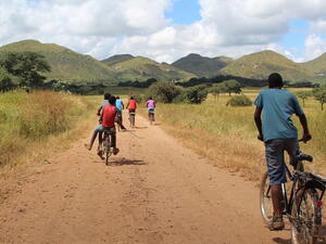 people have turned to use bicycles for commuting in the wake of a ban on public transport