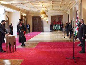 الملك عبدالله الثاني يتقبل اوراق اعتماد عبدالباسط عبدالقادر البدري سفيرا لدولة ليبيا في المملكة الاردنية الهاشمية.