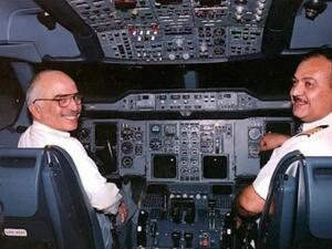 وفاة طيار خاص للملك حسين والشيخ زايد آل نهيان