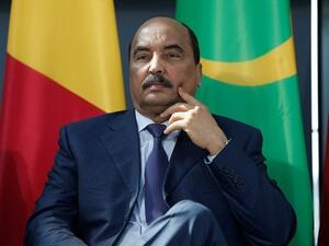  الرئيس الموريتاني السابق محمد ولد عبد العزيز