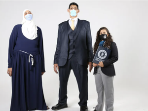 World’s tallest Egyptian woman