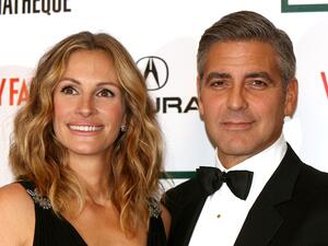 جوليا روبرتس وجورج كلوني