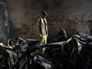 US drone strike killed 10 Afghans