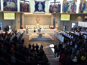 Inside Our Lady of Arabia