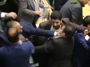 A fistfight in the Jordan Lower House 