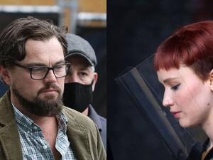 ليورناردو دي كابريو و جينيفر لورانس