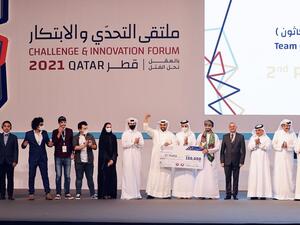 طالب كارنيجي ميلون في قطر يفوز بأحد المراكز الخمسة الأولى في ملتقى التحدي والابتكار قطر 2021