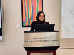 أستاذة الأدب بجورجتاون نادية سالم تناقش كتابها القادم في ندوات قطر تقرأ 
