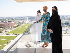 حرم فخامة الرئيس البولندي تزور مؤسسة قطر