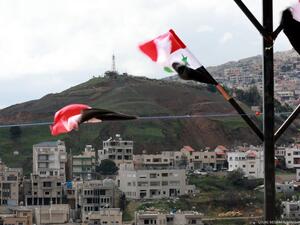 The Golan from the Syrian side 