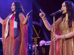 Ahlam celebrated the UAE National Day on her own account