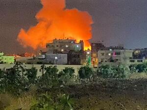 إنفجار ضخم في مخيم برج الشمالي