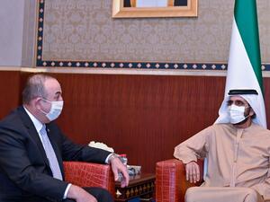 محمد بن راشد وأوغلو