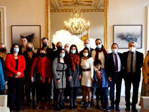 Egyptian journalists receive French honorary citizenship  