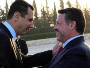 الاسد وعبدالله الثاني