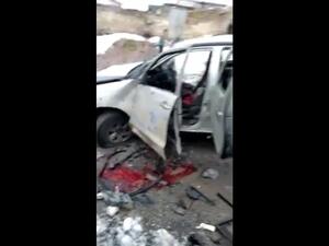 سيارة رئيس "المجلس المحلي" بعفرين السورية