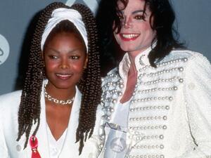 جانيت جاكسون ومايكل جاكسون